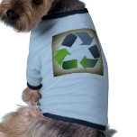 Reciclar #1 camiseta para cães