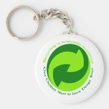 Reciclar da ajuda todos chaveiros