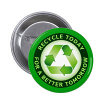 RECICLAR PARA UM MELHOR AMANHÃ broches