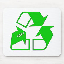 Reciclar WTF? Mousepad
