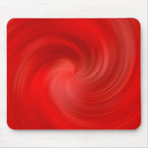 redemoinho de seda vermelho mouse pad