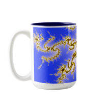 Redemoinho dourado - arte do fractal canegas