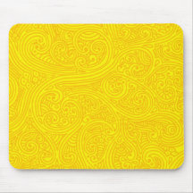Redemoinhos dourados do Sharpie Mouse Pads