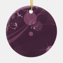 REDEMOINHOS E ROSA ESCURO DOS PONTOS DO CÍRCULO ENFEITE PARA ARVORE DE NATAL