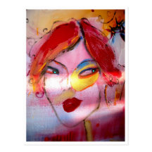 "Redhead " Cartões Postais