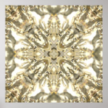 Reflexões da prata & do ouro poster