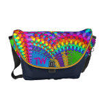 Refrigere a bolsa mensageiro abstrata do fractal c