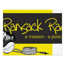Registe o rádio convites personalizados