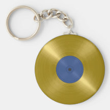 Registro do ouro com etiqueta azul chaveiro