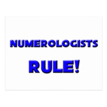 Regra dos Numerologists! Cartões Postais