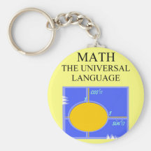 regras da matemática chaveiro