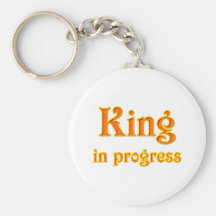 Rei em progress chaveiro
