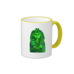 Rei verde Tut Caneca
