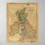 Reino Unido de Inglaterra, de Scotland e de Irelan Posteres