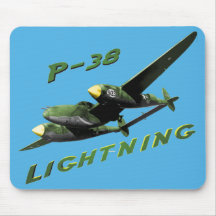 Relâmpago P-38 Mousepads