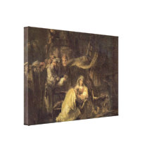 Rembrandt Harmenszoon camionete Rijn - circuncisão Impressão Em Tela Canvas
