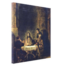 Rembrandt Harmenszoon camionete Rijn - cristo em E Impressão Em Canvas