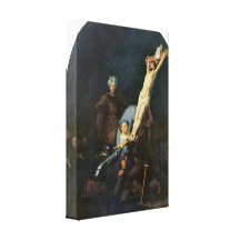 Rembrandt Harmenszoon camionete Rijn - crucificaçã Impressão Em Canvas