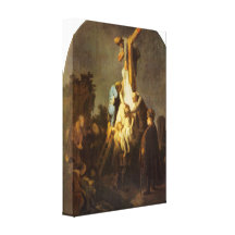 Rembrandt Harmenszoon camionete Rijn - crucificaçã Impressão De Canvas Esticadas