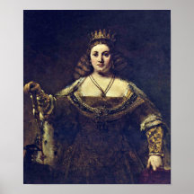 Rembrandt Harmenszoon camionete Rijn - Juno Posteres