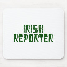 Repórter irlandês mousepad