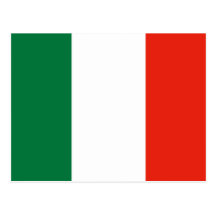 Repubblica Transpadana, bandeira de Italia Cartão Postal