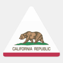 República de Califórnia (bandeira do estado) Adesivos