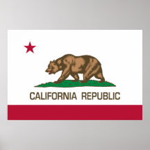 República de Califórnia (bandeira do estado) Impressão