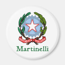 República de Martinelli de Italia Imã De Refrigerador