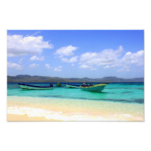 República Dominicana da arena de Cayo Foto Arte