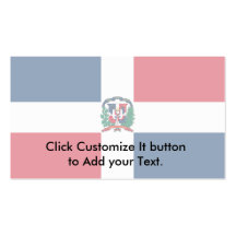 República Dominicana, Dinamarca Modelo Cartoes De Visita