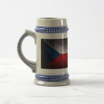Republika de Česká; Bandeira checa Caneca