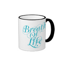Respiração da vida caneca