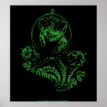 Respiração do ver da consciência. 5 poster