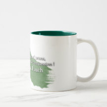 Respire dentro, respire para fora caneca
