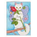 Retalhos Catterfly Notecard Cartão