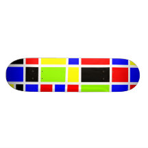 Retângulos coloridos 02 - velha escola skate