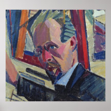 Retrato de auto, 1913 pôsteres