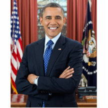 Retrato de Barack Obama Foto Esculturas