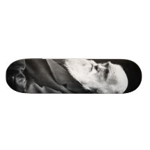 Retrato de Charles Darwin Skate