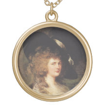 Retrato de Georgiana, duquesa de Devonshire Bijuterias Personalizadas