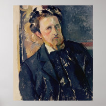 Retrato de Joachim Gasquet 1896-97 Posters
