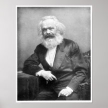 Retrato de Karl Marx Posters