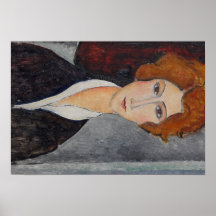 Retrato de Modigliani Amedeo Posters
