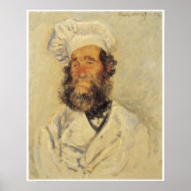Retrato de Pere Paul, 1882, Claude Monet Posters