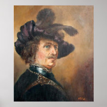 RETRATO DE UM HOMEM DE RENASCIMENTO POSTER