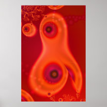 Retrato plasmático da divindade de Jellybears Posters