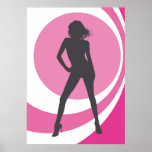 retrogirl impressão