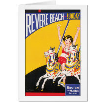 Revere a praia domingo cartoes