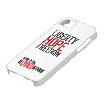 Revolução de Ron Paul - liberdade, esperança, libe Capa De iPhone 5 Case-Mate
